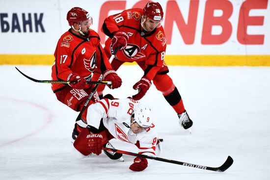 Russia Ice Hockey Kontinental League Avtomobilist - Spartak