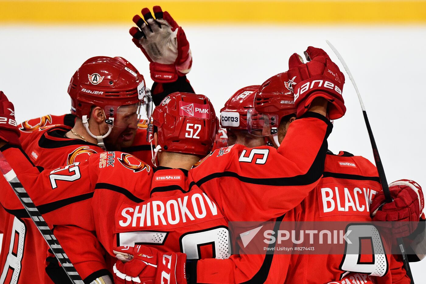 Russia Ice Hockey Kontinental League Avtomobilist - Spartak