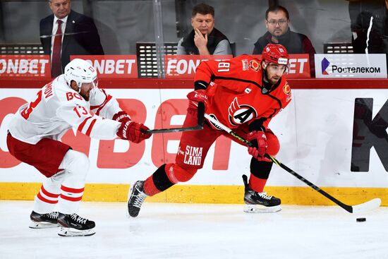 Russia Ice Hockey Kontinental League Avtomobilist - Spartak