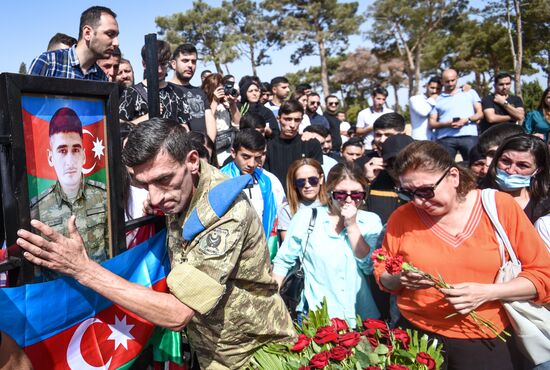 Azerbaijan Armenia Tensions Funeral