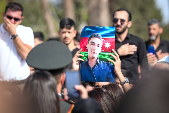 Azerbaijan Armenia Tensions Funeral