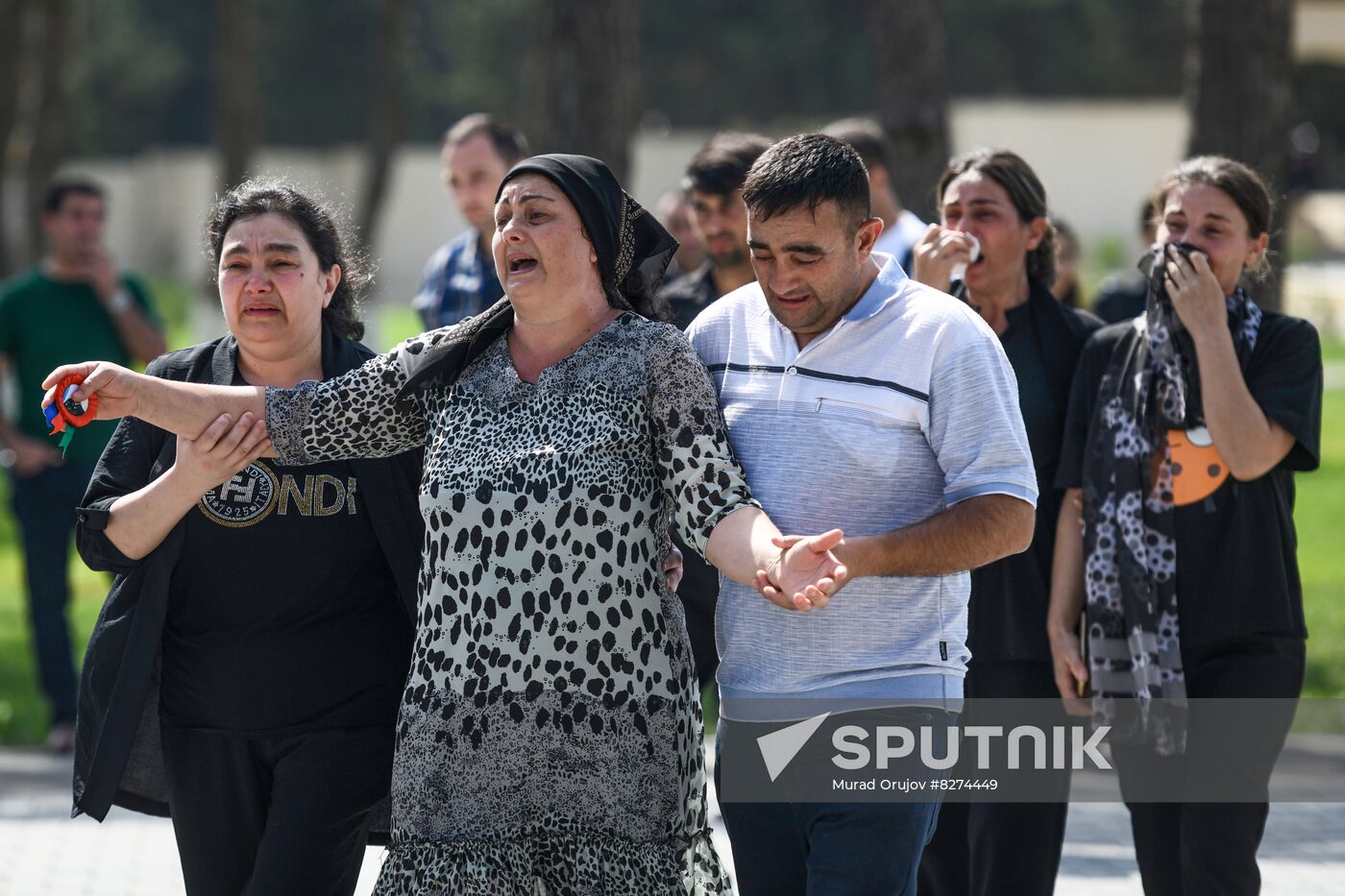 Azerbaijan Armenia Tensions Funeral