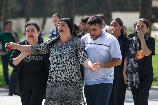 Azerbaijan Armenia Tensions Funeral