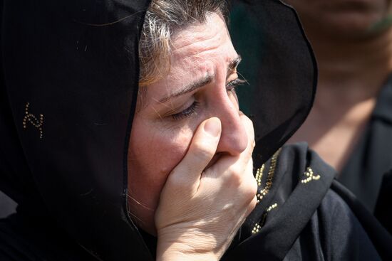 Azerbaijan Armenia Tensions Funeral