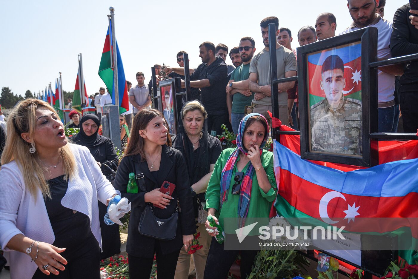 Azerbaijan Armenia Tensions Funeral
