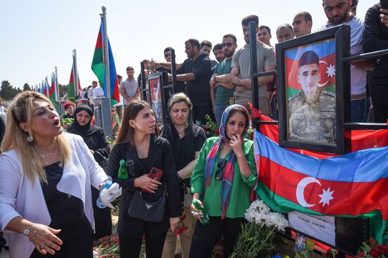 Azerbaijan Armenia Tensions Funeral
