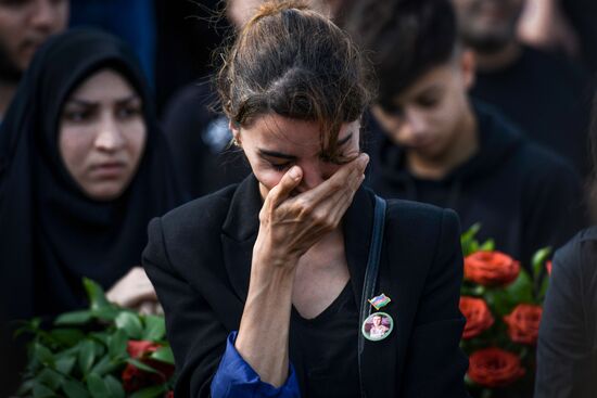 Azerbaijan Armenia Tensions Funeral