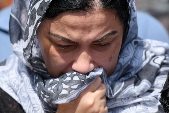 Azerbaijan Armenia Tensions Funeral