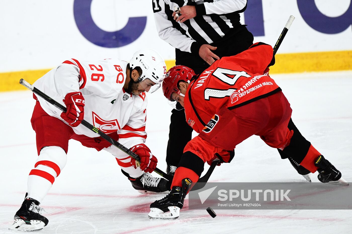 Russia Ice Hockey Kontinental League Avtomobilist - Spartak