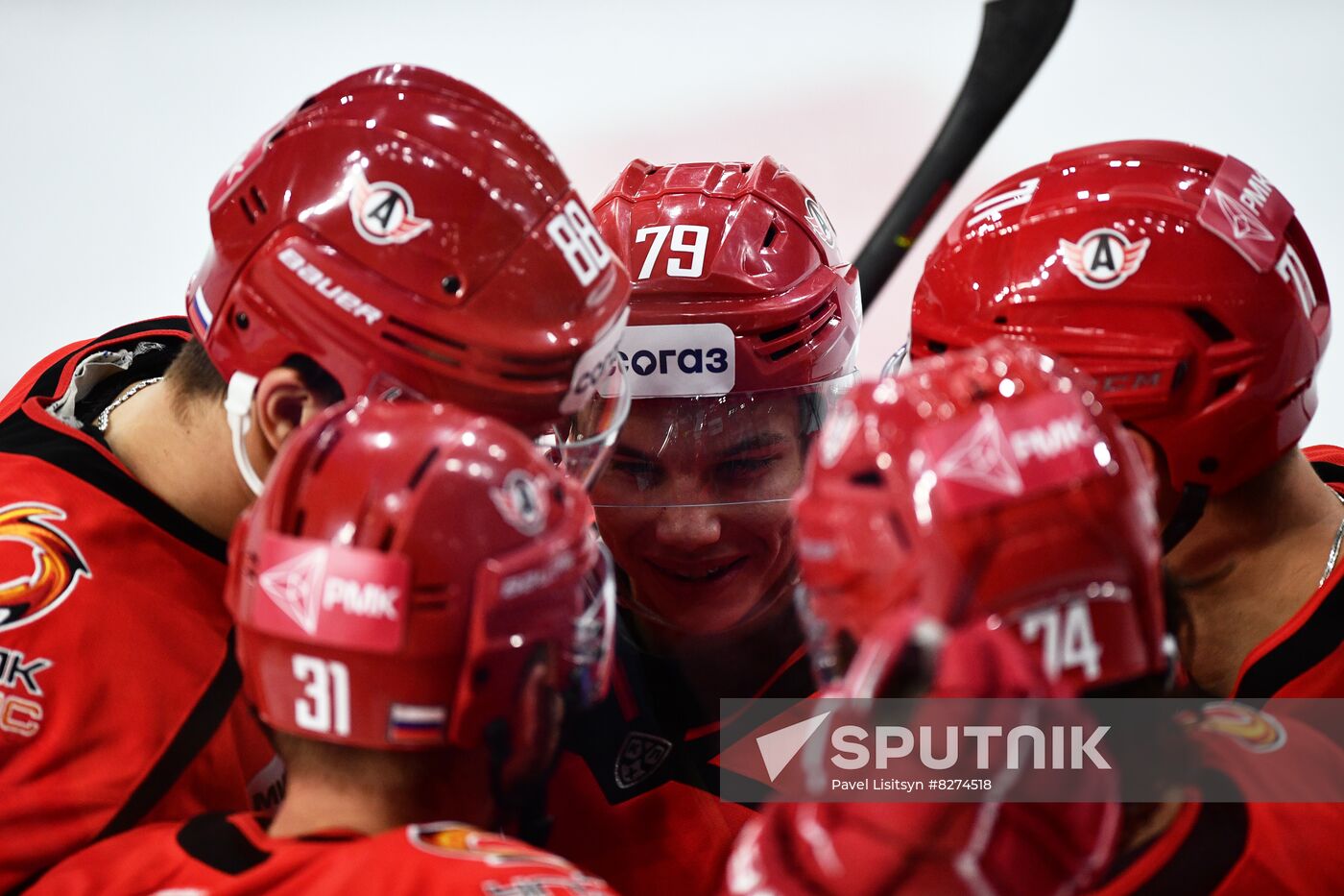 Russia Ice Hockey Kontinental League Avtomobilist - Spartak