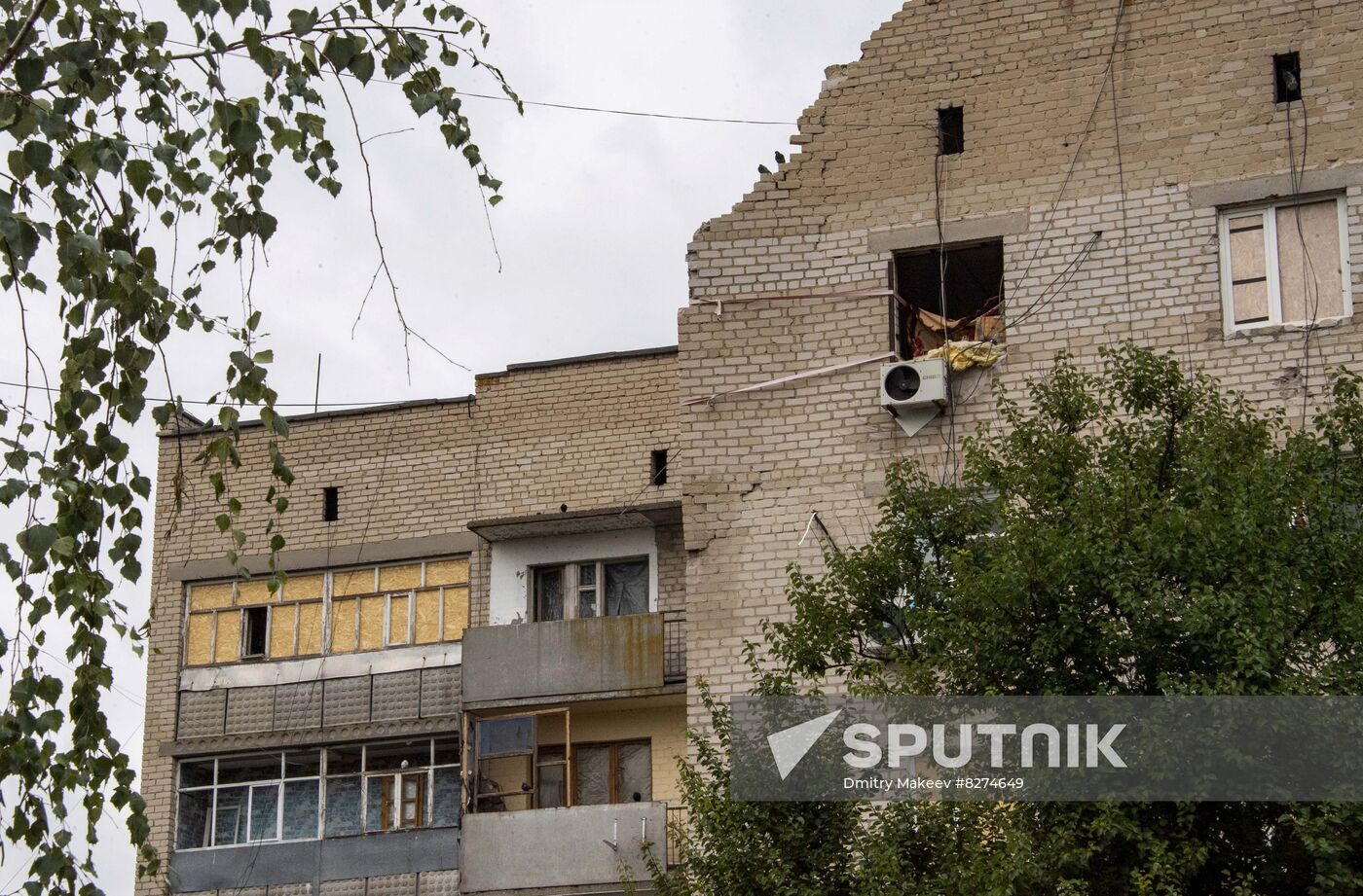 Ukraine Russia Military Operation Shelling