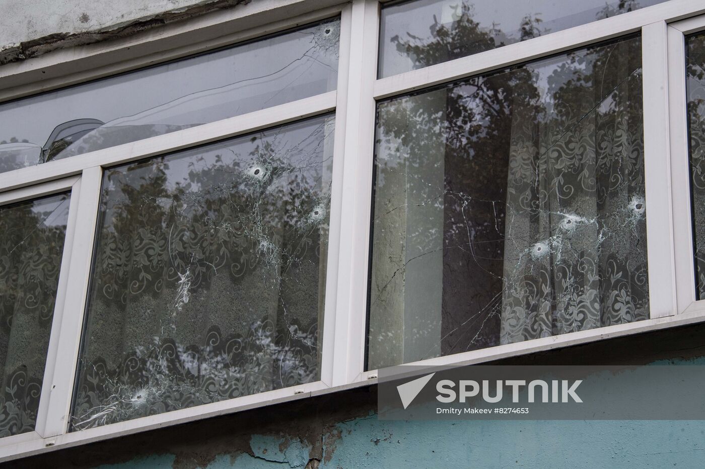 Ukraine Russia Military Operation Shelling