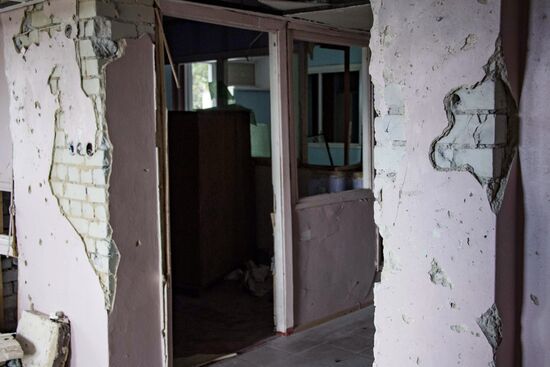 Ukraine Russia Military Operation Shelling