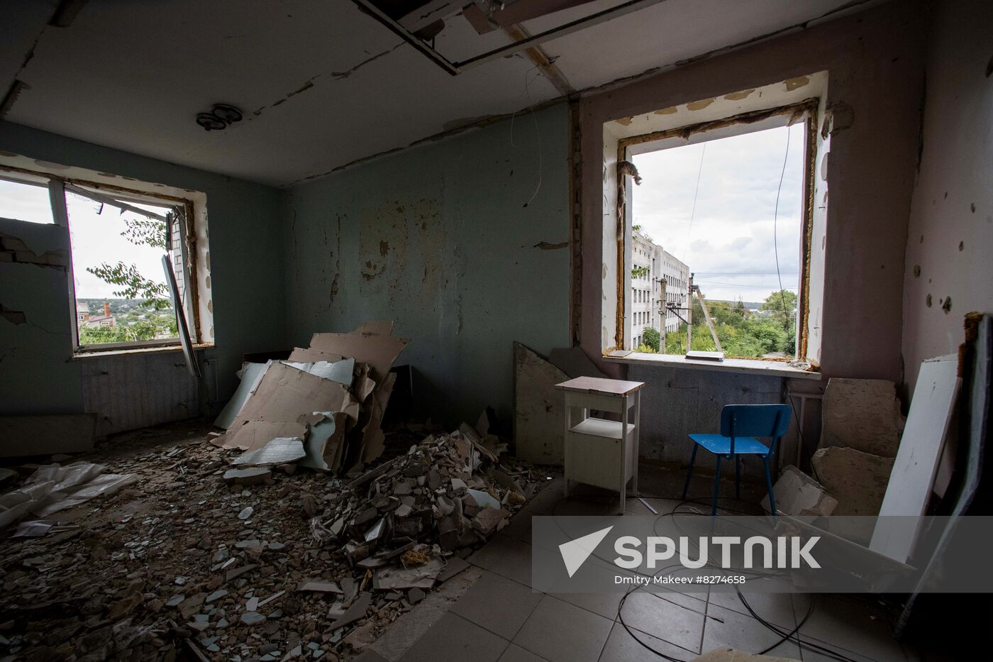 Ukraine Russia Military Operation Shelling