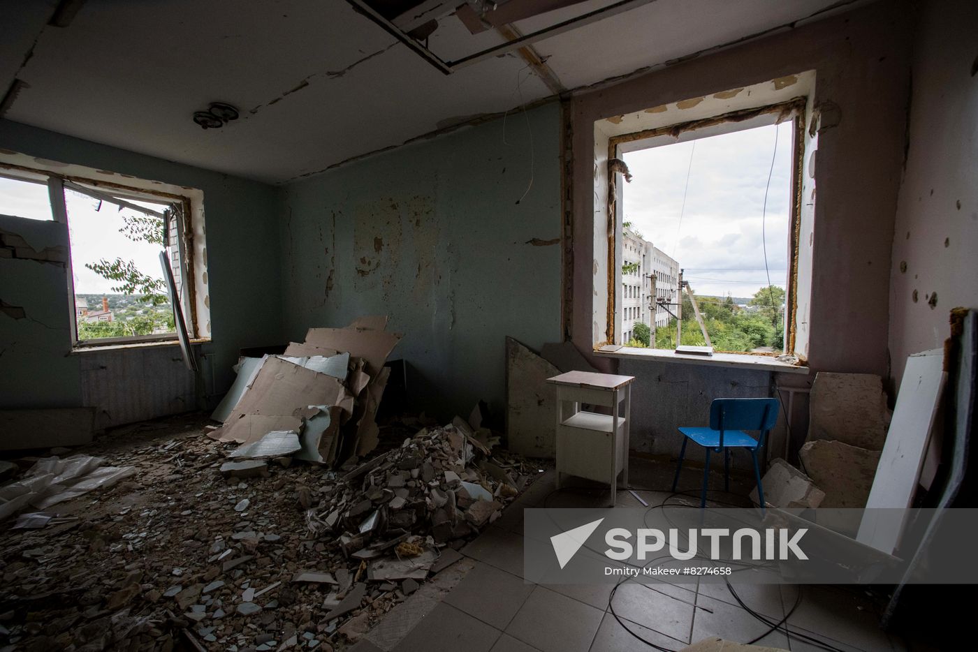 Ukraine Russia Military Operation Shelling