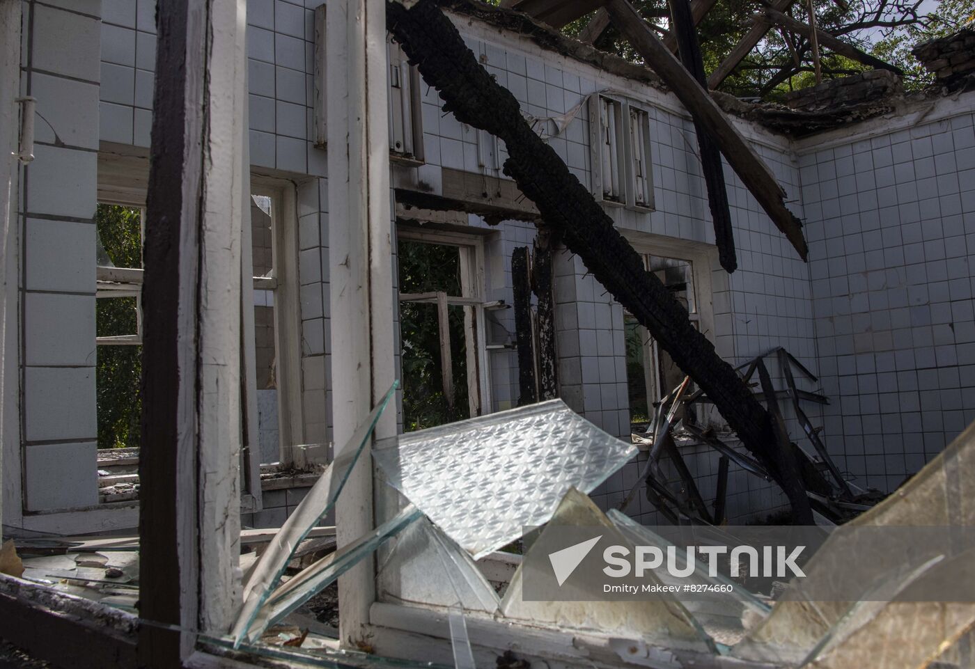 Ukraine Russia Military Operation Shelling