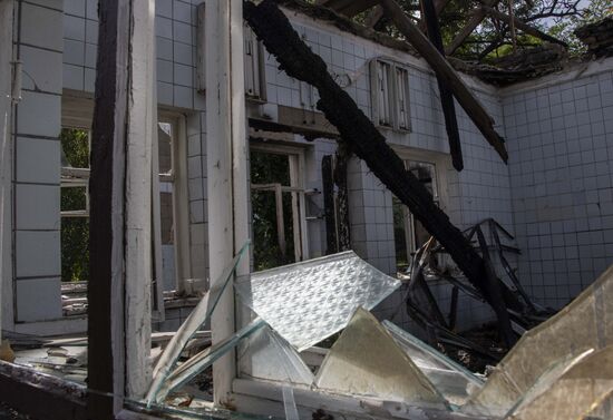 Ukraine Russia Military Operation Shelling