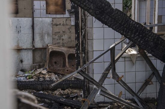 Ukraine Russia Military Operation Shelling