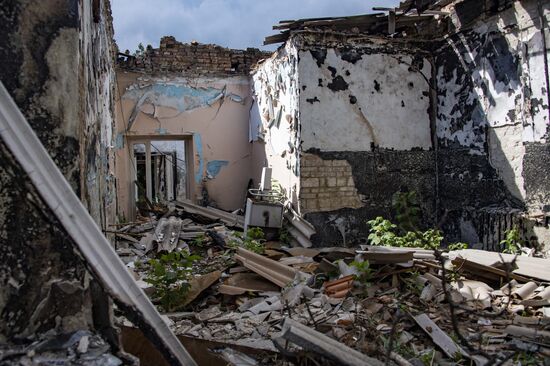Ukraine Russia Military Operation Shelling