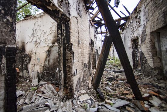 Ukraine Russia Military Operation Shelling