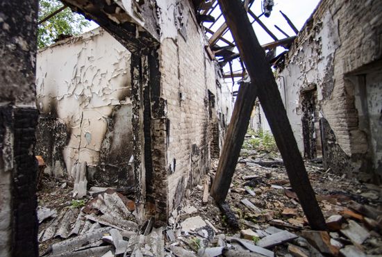 Ukraine Russia Military Operation Shelling