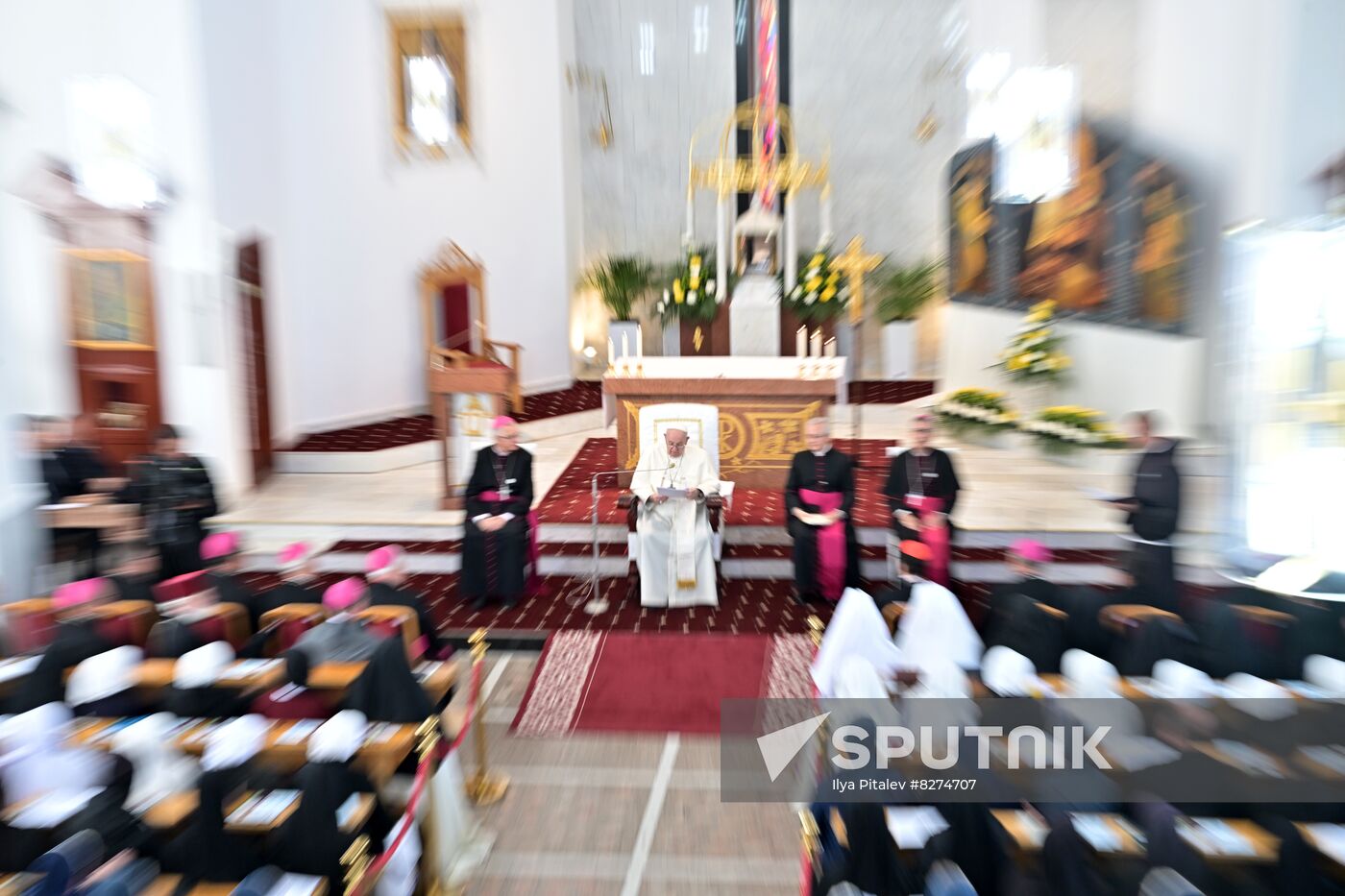 Kazakhstan Religion Pope