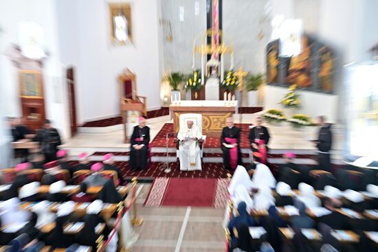 Kazakhstan Religion Pope