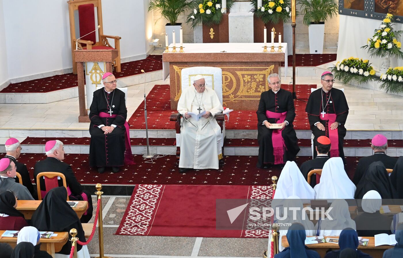Kazakhstan Religion Pope