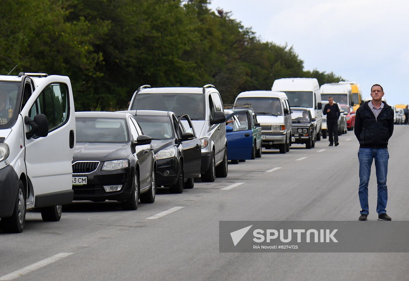 Ukraine Russia Military Operation Checkpoint