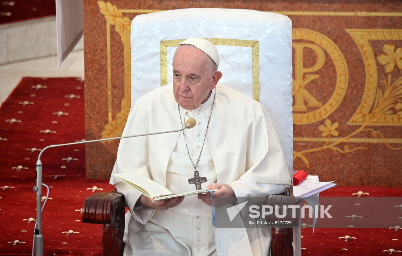 Kazakhstan Religion Pope
