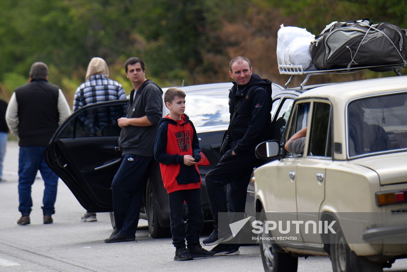 Ukraine Russia Military Operation Checkpoint