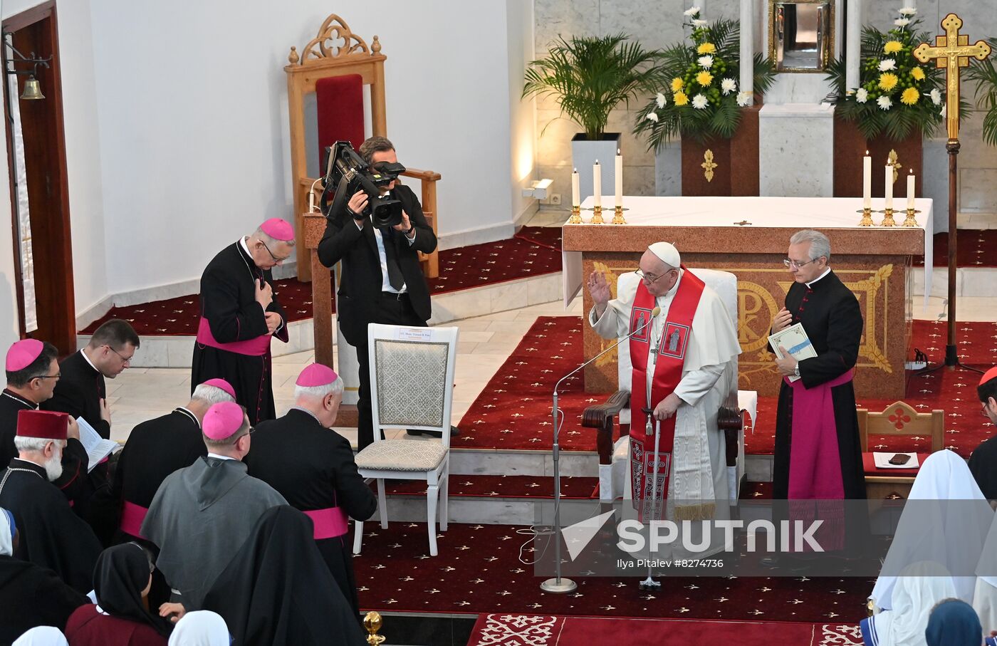 Kazakhstan Religion Pope