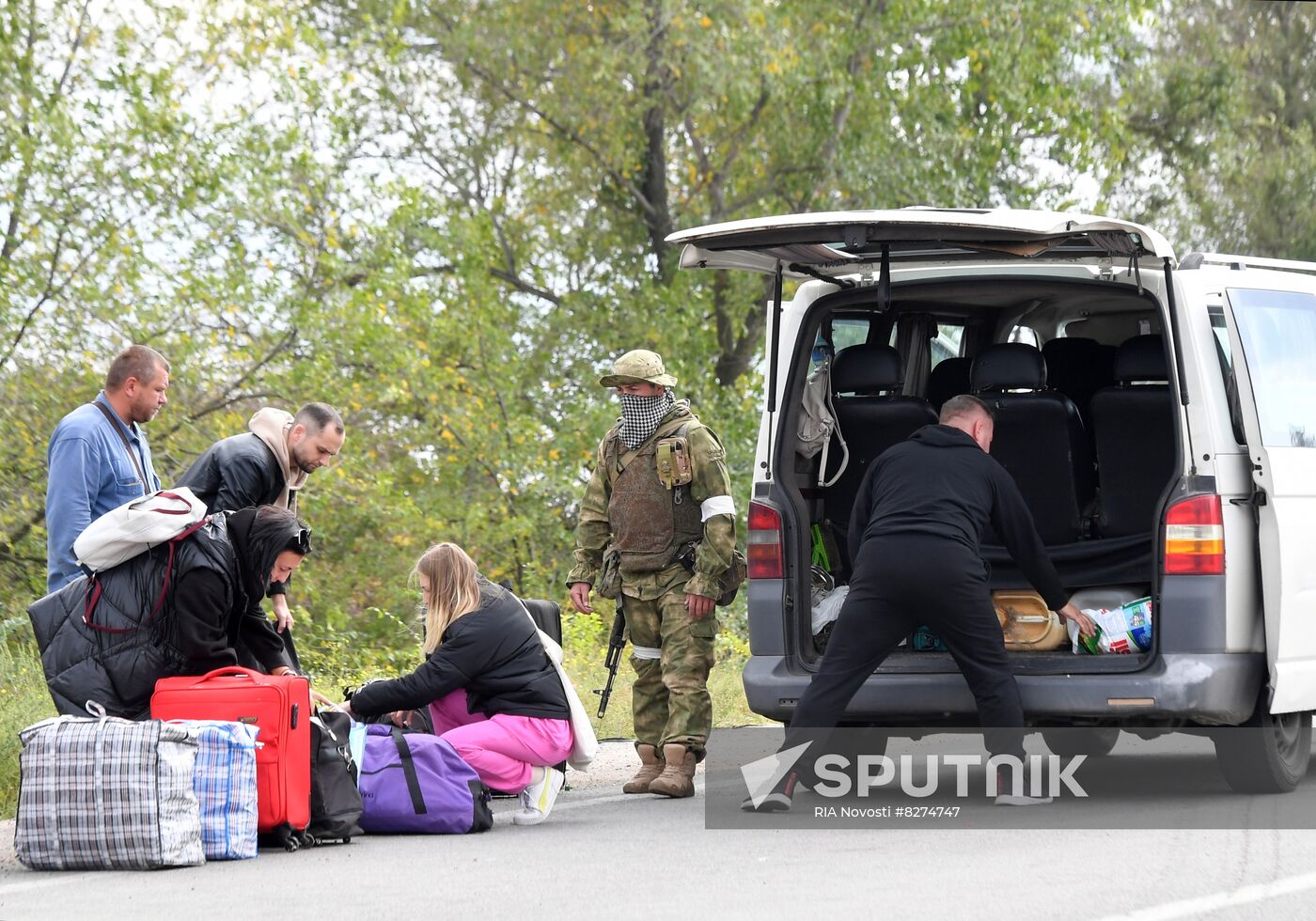 Ukraine Russia Military Operation Checkpoint