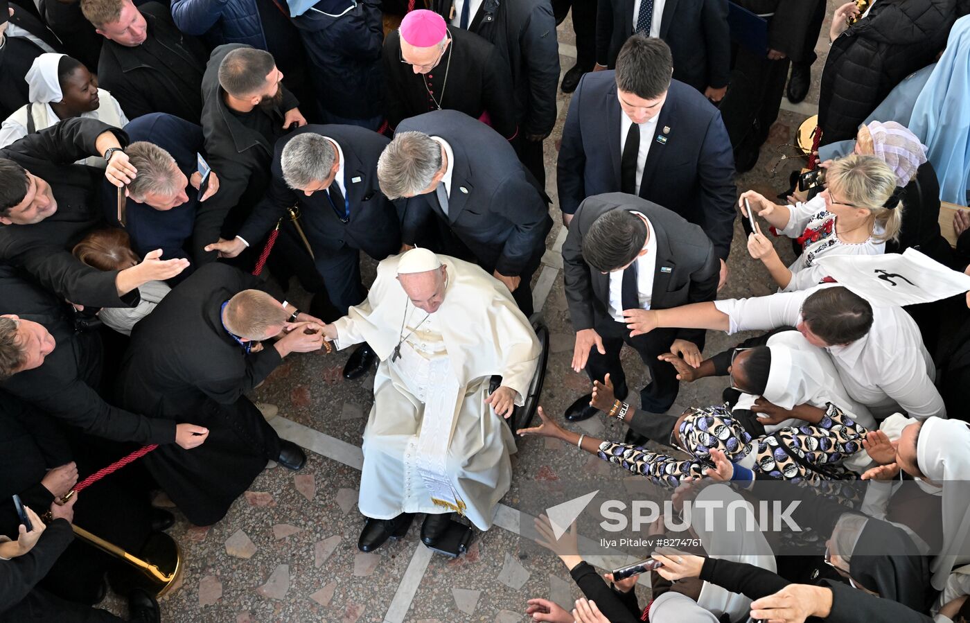 Kazakhstan Religion Pope