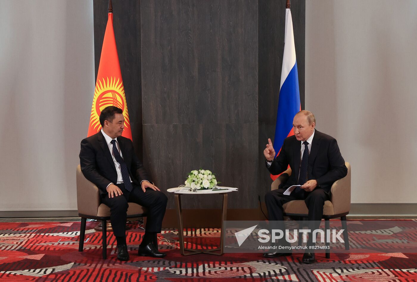 Uzbekistan SCO Putin