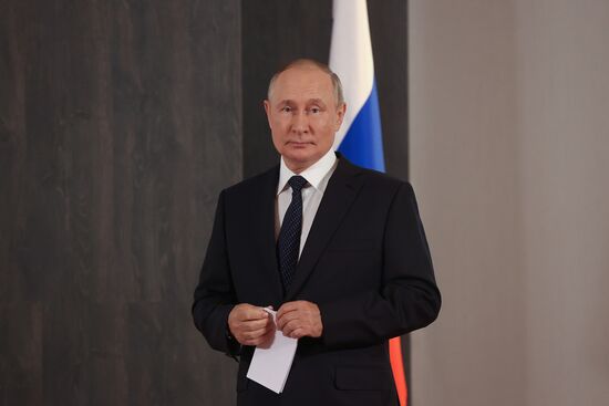 Uzbekistan SCO Putin