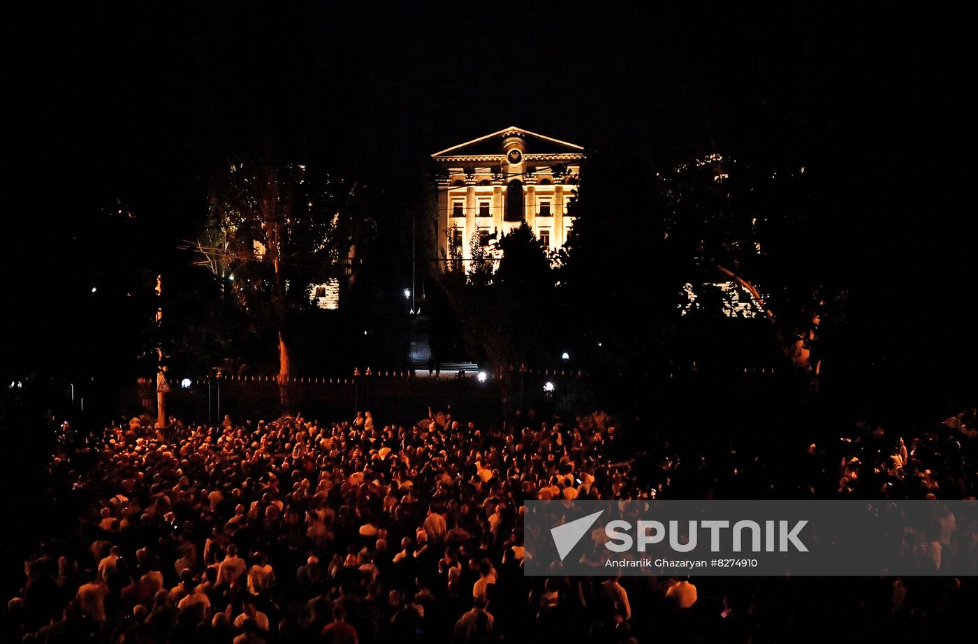 Armenia Opposition Protest