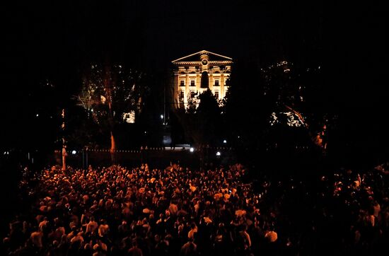 Armenia Opposition Protest