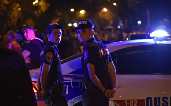 Armenia Opposition Protest