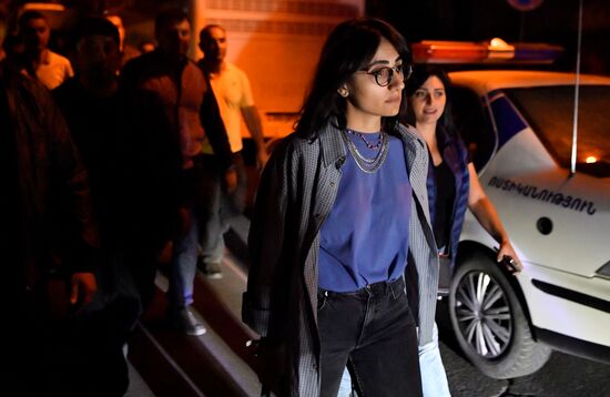 Armenia Opposition Protest