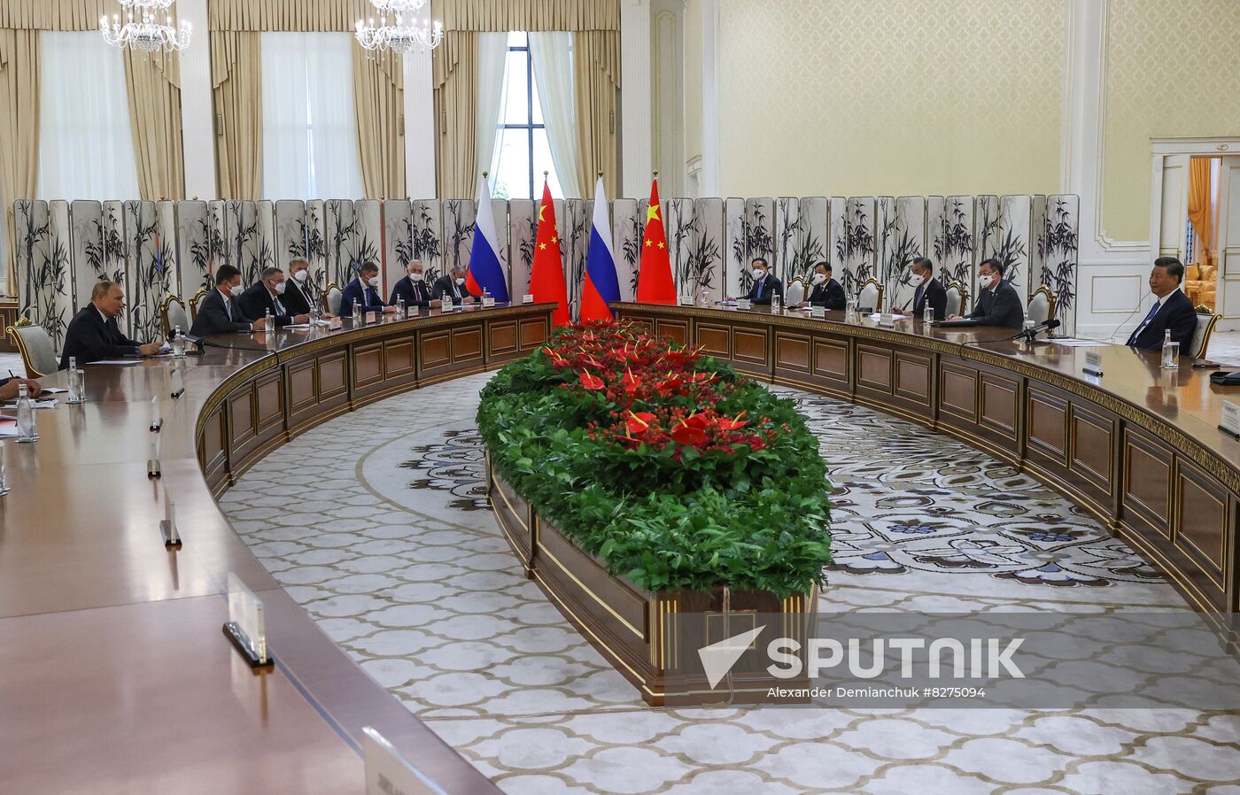 Uzbekistan SCO Putin