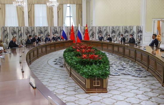 Uzbekistan SCO Putin