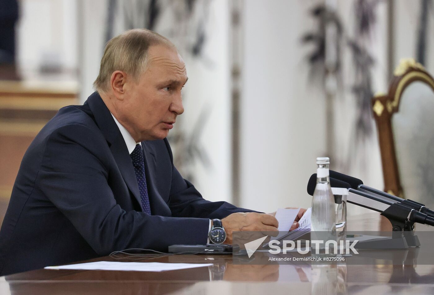 Uzbekistan SCO Putin