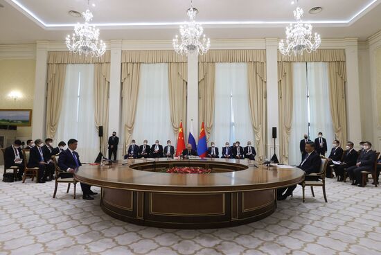 Uzbekistan SCO Putin