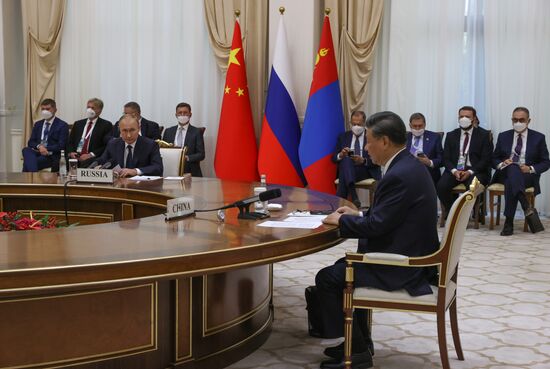 Uzbekistan SCO Putin