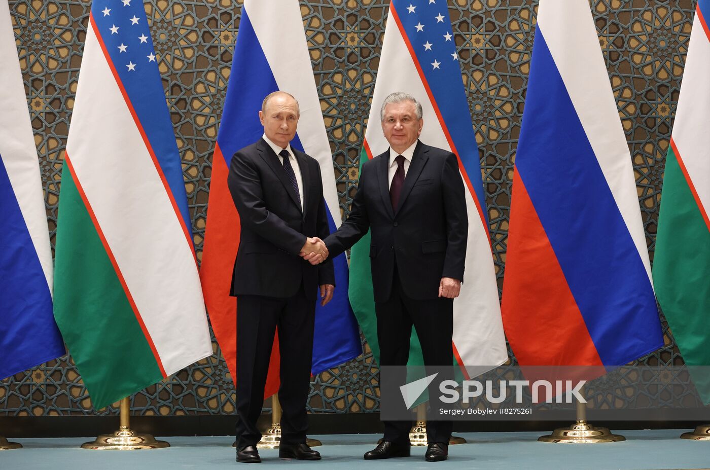 Uzbekistan SCO Putin