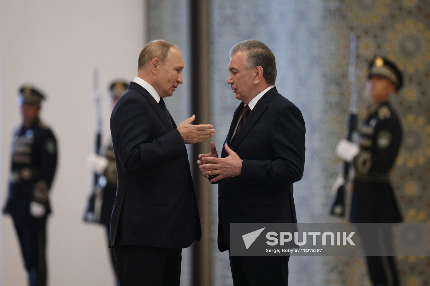 Uzbekistan SCO Putin