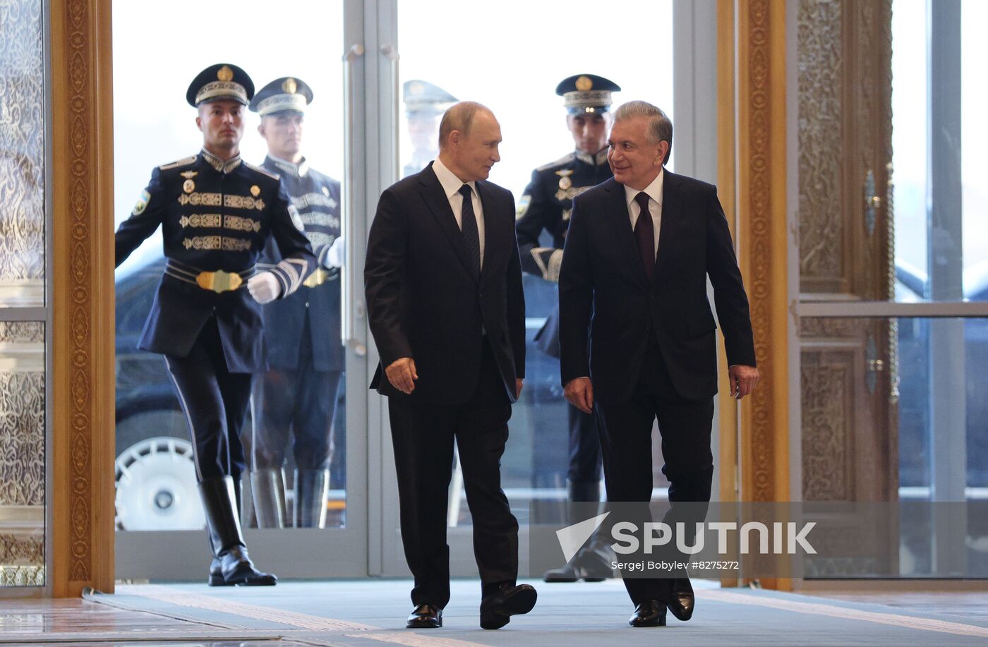 Uzbekistan SCO Putin