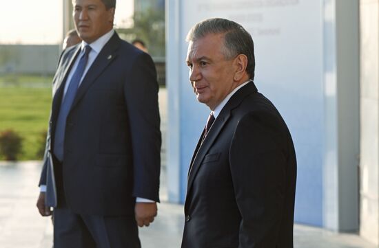 Uzbekistan SCO Putin