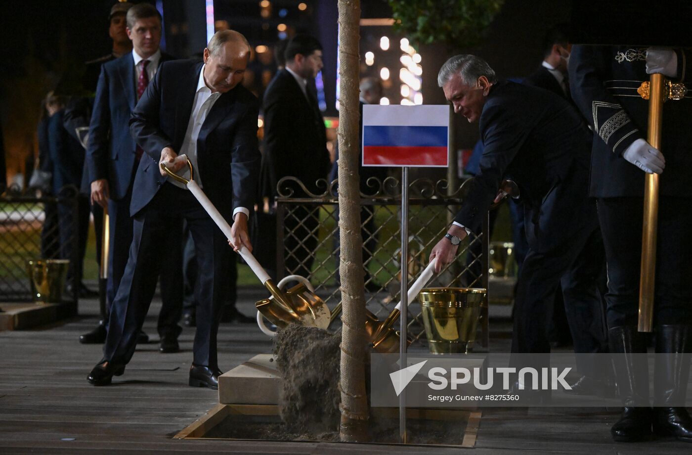 Uzbekistan SCO Putin